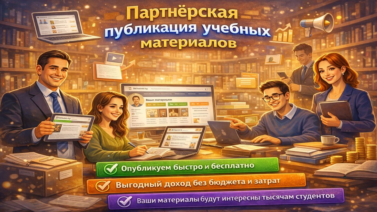 Партнёрская публикация учебных материалов